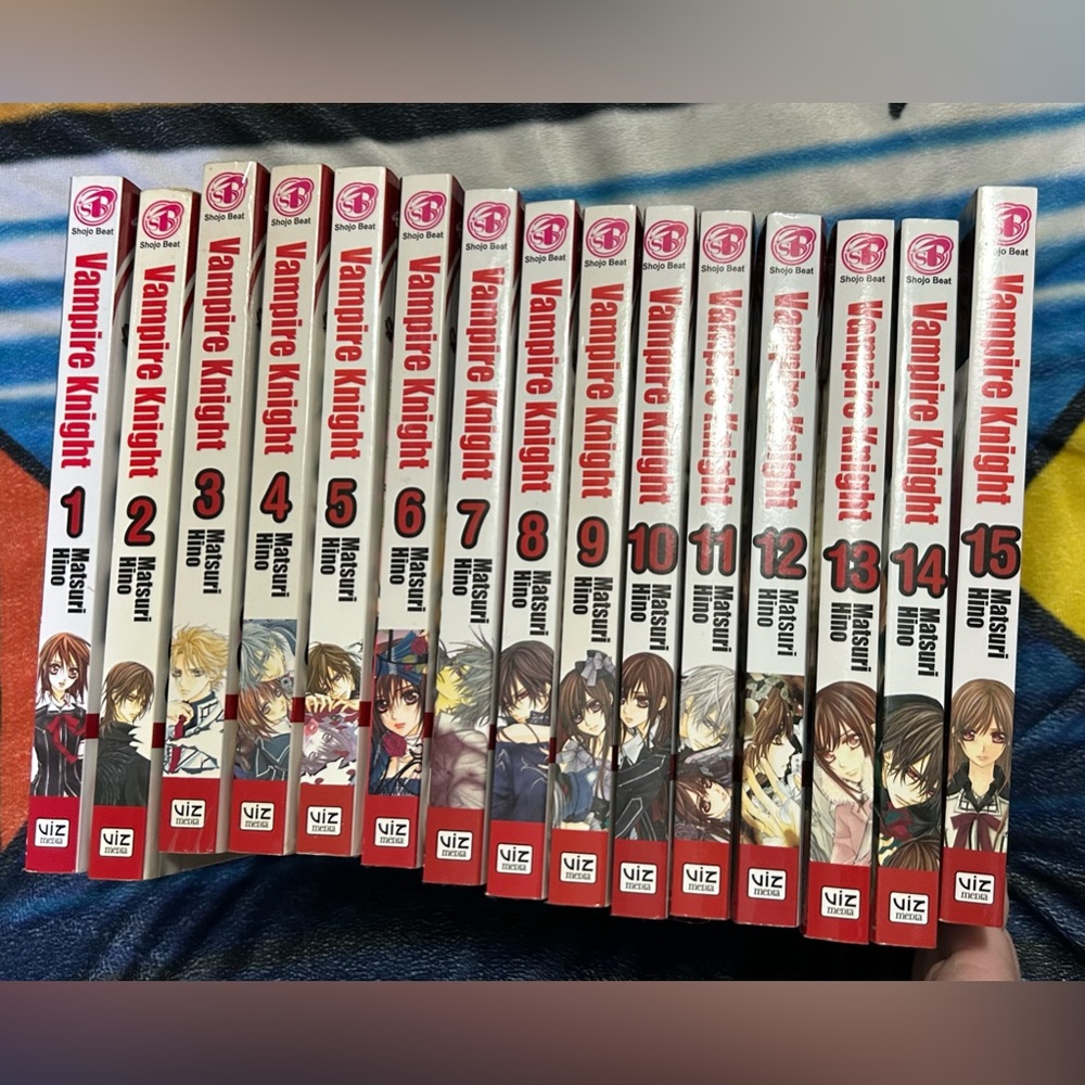 Vampire knight Manga 1-15